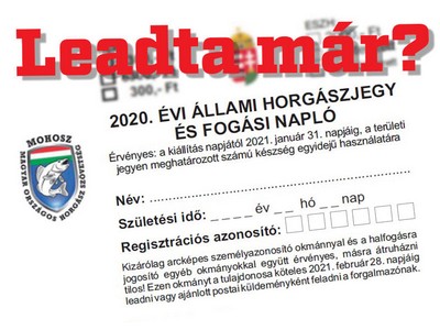 fogási napló